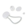 thumbnail image 1 of BUYISI 1 Set Shock Cord Fastener Boat Rv Caravan Truck Bungee Loop Cover Elastic Ropes Luggage Tie Strap Boat Rv Caravan Accessories White, 1 of 5