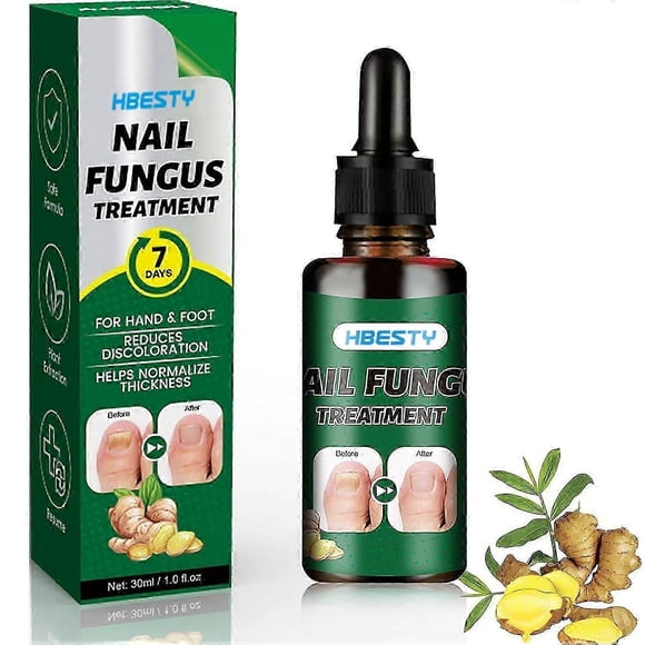 Ginger Nail Fungus Treatment Extra Strength, Anti Fungal Nail Treatment for Toenails and Fingernails, Toenail Fungal Treatment for Nail Repair