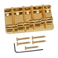 thumbnail image 4 of Puente de Bajo Eléctrico de Dorado para Piezas de Repuesto de Bajo de Guitarra, 4 of 9