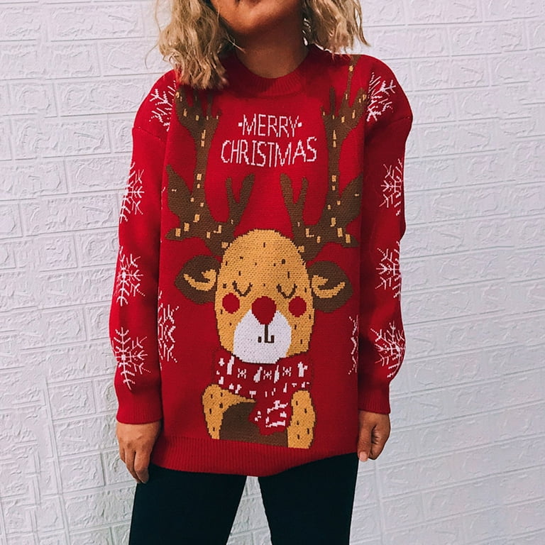 Daznico Sweaters for Women Women s Christmas Snowflake Sweater
