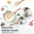 thumbnail image 3 of Koch Systeme CS 1.5+2+3QT Stainless Steel Saucepan Set with Bakelite Handle, 3 of 8