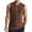 Brown, variant on BADHUB Knitted Crochet Tank Tops for Men See Through Hollow Out V Neck Sleeveless Breathable Muscle Shirts Brown XXL