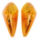thumbnail image 1 of Turn Signal Indicator Light for VFR 800 1998-2001 Orange Lens, 1 of 5