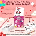 thumbnail image 3 of Tarjetas de San Valentín Jamuss con jerga, 48 unidades, para niños, 3 of 7