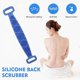 thumbnail image 4 of Silicone Back Scrubber, Bath Shower Silicone Body Massage Brush Silicone Bath Towel Exfoliating Body Brush Belt, Cleaning Shower Strap, Double-Sided W, 4 of 5