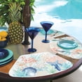 thumbnail image 5 of CounterArt "Sea Side" 4-Pack Wedge Shaped Tabletop Placemats, 5 of 8