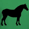 thumbnail image 3 of CafePress - Draft Horse Women's V Neck Dark T Shirt - Women's V-Neck Dark T-Shirt, 3 of 4