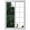 Green, variant on Green Forest Window Privacy Film, Pine Trees Modern Mysterious Art Static Cling UV Sun Blocking Heat Control Window Tint Day and Night, Non-Adhesive One Way Windows Privacy Cover 35.4''x78.7''
