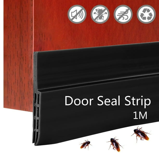 Willstar 4/3/2/1PCS Under Door Draft Stopper Window Seal Strip Noise