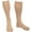Tan, variant on EvoNation Men's Classic Ribbed 15-20 mmHg Compression Socks