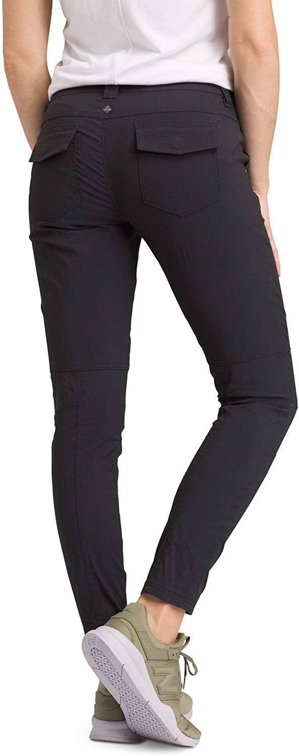 prAna Women's Essex Pant, Black, 2 