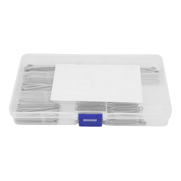 Pasador de chaveta, 120 piezas Surtido de pasadores de chaveta Pasador de chaveta Kit de pasadores de chaveta Diseño de última generación