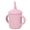 Light Purple Red, variant on BIMZUC Toddler Cup Silicone Spill Proof Prevent Slip Handle BPA Free Baby Trainer Sippy Cup with Straw for Infant 6 Months Above, Unbreakable Design, Military Green