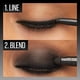 thumbnail image 1 of Gel Liner Maybelline TattooStudio Waterproof y Sweatproof, Duración Larga, Mate Ahumado, 0.28ml Gris, 1 of 2