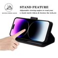 thumbnail image 4 of Funda de cuero con tapa magnética para iPhone, carcasa con tarjetero para iPhone 15 Pro Max 14 Plus 13 Mini 12 11 SE 2022 2020 X XS XR XS Max 8 7 6 6s, 4 of 4
