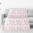 thumbnail image 1 of Balery Tulips Flowers Manta de Felpa Suave y Acogedora – Cobija de Franela Aterciopelada para Cama, Lavable y Cálida para Sofá, Mascotas, Transpirable-60"x50", 1 of 7