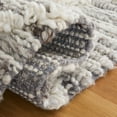thumbnail image 5 of SAFAVIEH Casablanca Reannon Diamond Area Rug, Grey/Ivory, 5' x 8', 5 of 8