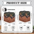 thumbnail image 3 of TSOVTHRID Rooster Chicken Vintage Wood Print Kitchen Mixer Cover with Top Handle Kitchen Appliance Dust Cover Reusable Anti-Dust Coffee Maker Cover for Kitchen Aid Accessories and Attachments,S, 3 of 7