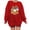 Red, variant on WXLWZYWL Trendy Sweatshirts For Women 2023 Women'S Printed Loose Long Sleeve Blouse Round Neck Casual Pullover Tops sweatshirtshirt