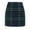 Green_#10, variant on Nokdvo Skirts Womens Trendy Christmas Holiday Plaid High Waist Short Skirt Fall Winter Casual Bodycon Mini Skirts,Brown M