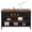 Dark Brown Black, variant on Fnova 55" Farmhouse Kitchen Island with Open Storage Shelves, Large Coffee Bar Table with Adjustable Feet for Kitchen & Dining Room