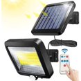 thumbnail image 1 of Outdoor Solar Lamp, Solar Light, with Remote Control, Waterproof Motion Sensor, 100 LED Powerful Outdoor Solar Lamp Waterproof IPX65 for Garage, Gate, 1 of 5