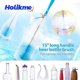 thumbnail image 3 of 8-Pack Set, Long Handle Bottle Cleaning Brush for Washing Narrow Neck Beer Bottles Wine Decanter Narrow Cup Tubes Sinks Cover, Whit, 3 of 5