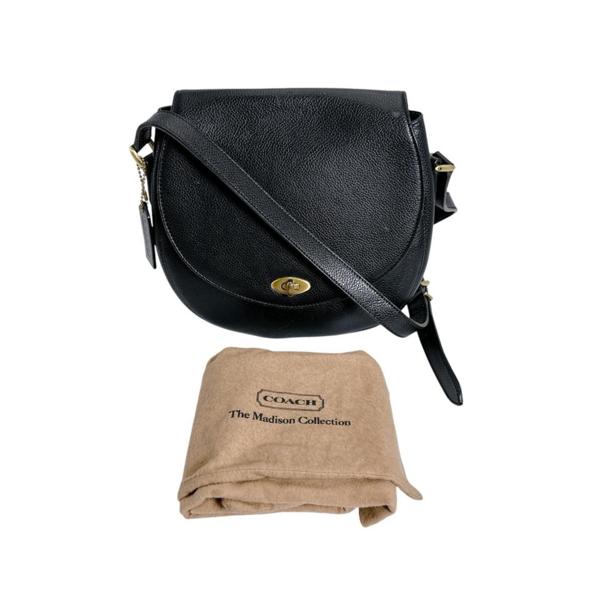 New Coach F31467 Saddle Beige Ema Pebbled Leather Shoulder Bag