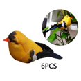 thumbnail image 6 of Artificial Birds; Imitation Birds for Wreaths, Christmas Ornaments, Flower Arrangements and , 6Pcs, 6 of 9