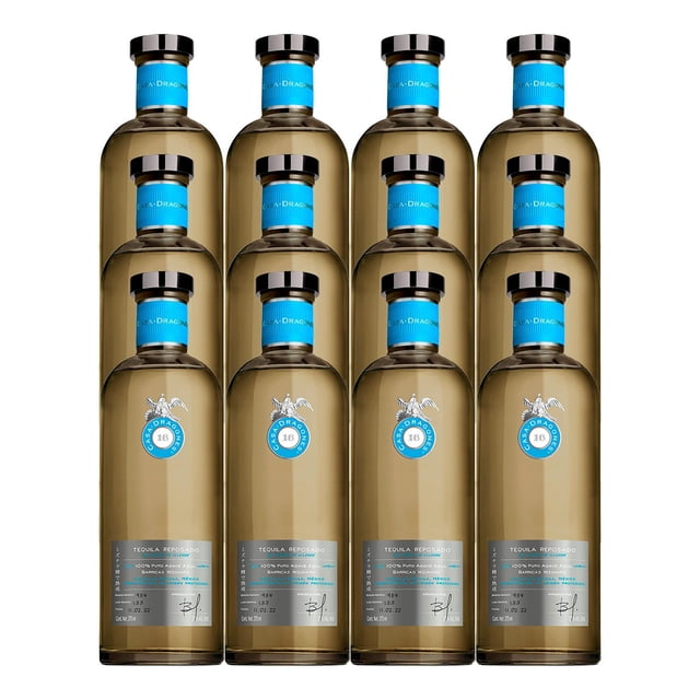 Pack de 12 Tequila Casa Dragones Mizunara 375 ml