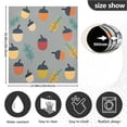 thumbnail image 5 of Yayeee Magnetic Dishwasher Cover for The Front Decoration Home Kitchen Machine Sticker Protector, Cute Acorns Pattern, 5 of 6