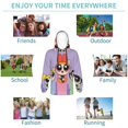 thumbnail image 6 of The Powerpuff Girls Youth Active Sweatshirt Printing Casual Pullover Hoodies Winter Fall Clothes Outerwear Medium, 6 of 7
