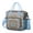 Sky-blue-9, variant on Zen Ethnic Patterned Lunch Box – Waterproof Reusable Tote for Work Picnic or Mindfulness Lunch Moments