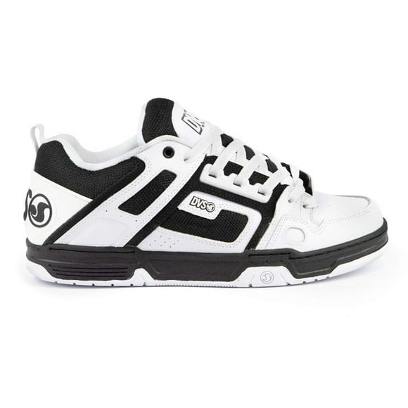 Zapatilla de skate DVS Comanche para hombre, blanca, negra y blanca, talla 11