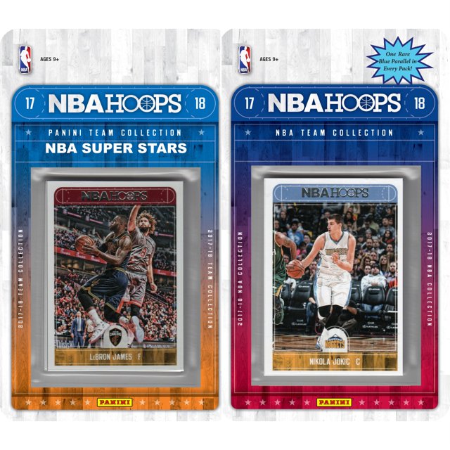NBA Denver Nuggets Licensed 2017-18 Hoops Team Set Plus 2017-18 Hoops All-Star Set