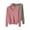 Pink, variant on Comdrip 2Pc Women's Fall Winter V Neck Long Sleeve Basic Trendy Sweaters Fashion Casual Lightweight Knit Pullover Top Beige L