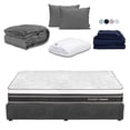 thumbnail image 1 of Colchón King Size Ergosum Restonic + Box Base Cama + Almohada 2Pack + Protector Cloud + Sábanas Softy + Edredón Homy, 1 of 8