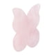thumbnail image 3 of Tablero Guasha portátil de cuarzo rosa, herramienta de masaje para raspar Gua Sha, forma de mariposas, 3 of 14