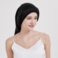 thumbnail image 3 of Adjustable Elastic Silk Long Sleep Cap Postpartum Household Hair Care Sleep Cap, 3 of 9