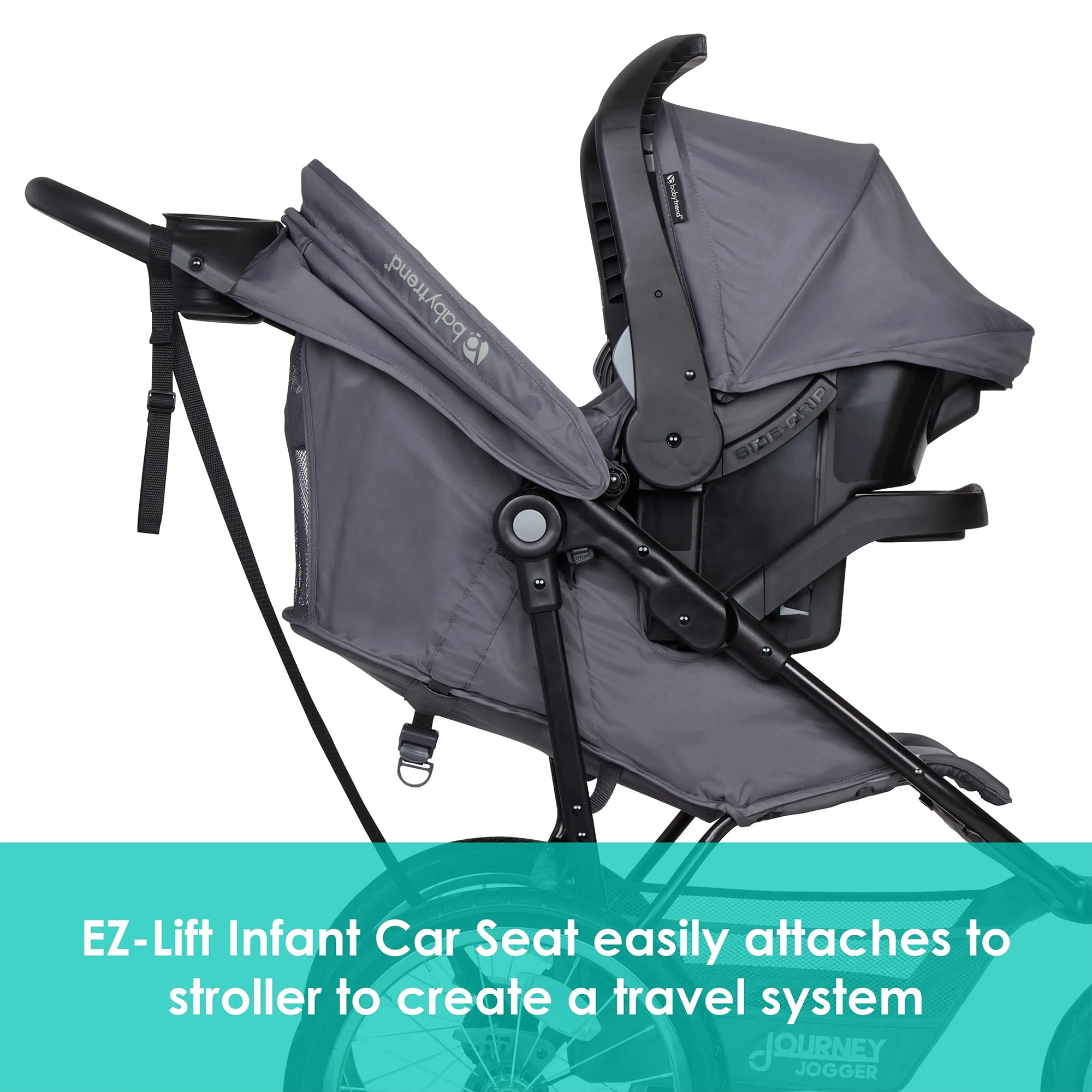 Baby Trend Journey Jogger Travel System - Stellar Grey