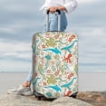 thumbnail image 6 of Picia Wild Sea Life Luggage Protector Cover Thicken Suitcase Protector Cover Fit 18-32 Inch Luggage-Small, 6 of 9