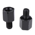 thumbnail image 3 of funtasica 5xScooter Motorcycle Side Mirror RH 8mm - RH 8mm Adapter Black 5 Pcs, 3 of 8