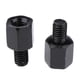 thumbnail image 1 of de 2 tornillos adaptadores de espejo de espejo de motocicleta de 8 mm rosca tornillos adaptadores de rosca derecha Yotijar Perno adaptador del espejo retrovisor, 1 of 7