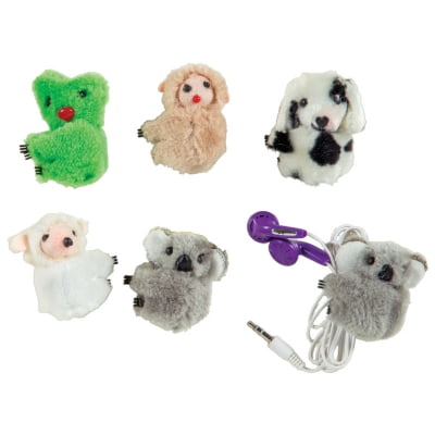 HollyDel Favors & Basket Stuffers For celebration! Clip On Cuddles Plush Animal Clips (6x pcs mix)