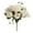 White-WH Home Decor, variant on karymi Lifelike Artificial Rose Bouquet with Handle, Realistic Fake Flower Arrangement for Home Wedding Party Decoration, 29.5 cm/11.61 in Family Gifts