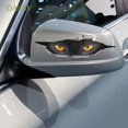 thumbnail image 1 of DARRY Cat Eye Cat Eye Sticker Decoration Peeking Car Sticker 3D Eyes Waterproof Personalized Black Funny Auto Accessories/Multicolor huangjie unisex, 1 of 1