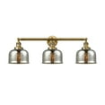 thumbnail image 3 of Innovations Lighting  Bell 3 Light 32" Bath Vanity Light Oil Rubbed Bronze/Clear Deco Swirl, 3 of 5