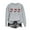 Gray, variant on HOMBOM Sweatshirts for Women Cute Christmas Merry Purple Ugly Xmas No Hood Ladies Sweatshirt Crewneck
