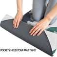 thumbnail image 3 of Colorful Dinosaurs Silhouettes Pattern Hot Yoga Mat Towel Non Slip for Hot Yoga - Quick-Drying Yoga Mat Cover with 4 Corner Pockets with Travel Bag - Hot Yoga Towel Non Slip 74"x26", 3 of 6