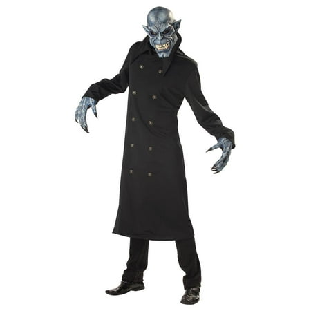 Scary Night Fiend Monster Trench Adult Costume